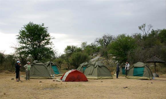 Camping au Serengeti