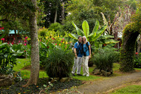 Yves et moi dans le jardin d'Eden!