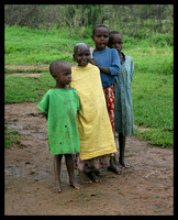 Enfants Samburu, Maralal