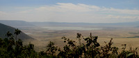 Panoramique du cratère du N'Gorongoro
