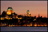 La ville de Québec vue de Lévis